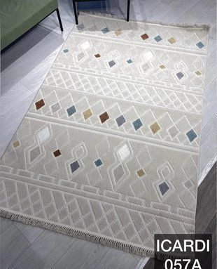 Килим Icardi Прямокутник 0,60x1,00 (0057A) Beige ICA-PRK-060100-0057A-Beige фото