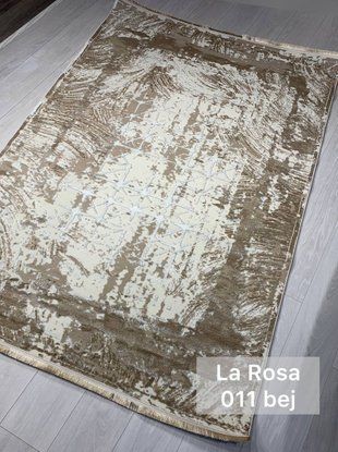 Коврик La Rosa Прямоугольник 0,60x1,00 (Y011A) Beige LAR-PRK-060100-Y011A-Beige фото