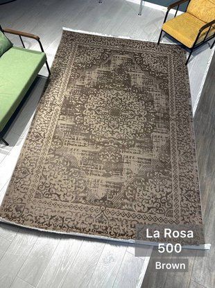 Коврик La Rosa Прямоугольник 0,80x1,50 (500GK) Brown LAR-PRK-080150-500GK-Brown фото