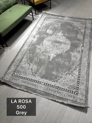 Коврик La Rosa Прямоугольник 0,80x1,50 (500GK) Grey LAR-PRK-080150-500GK-Grey фото