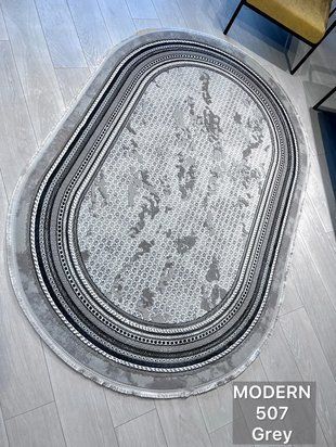 Килим Modern Овал 0,80x1,50 (507GK) Grey MOD-OVA-080150-507GK-Grey фото