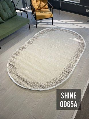 Килим Shine Овал 0,80x1,50 (0065A) Beige SHI-OVA-080150-0065A-Beige фото
